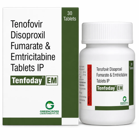 Tenfoday EM (Тенофовир 300 мг + Эмтрицитабин 200 мг)