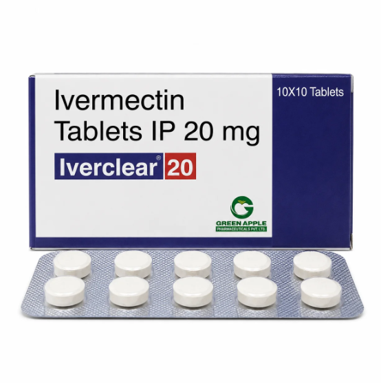 Iverclear 20 (Ивермектин 20 мг)