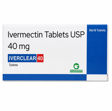 Iverclear 40 (Ивермектин 40 мг)