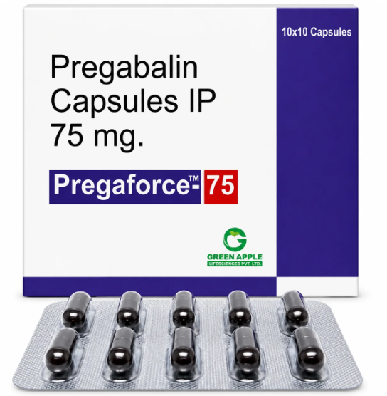 Pregaforce 75 (Прегабалин 75 мг)