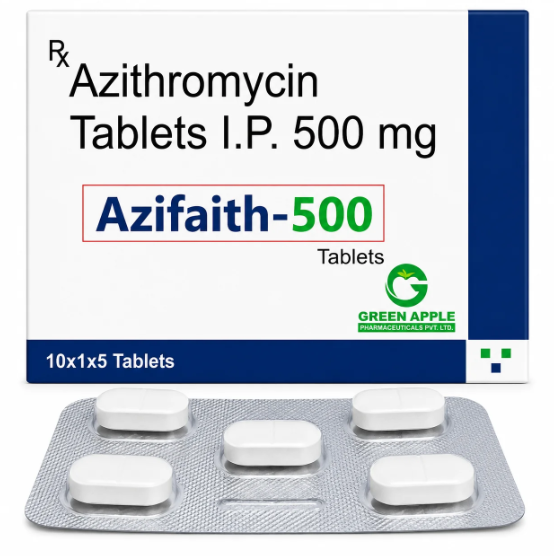 Azifaith 500 (Азитромицин 500 мг)